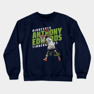 Anthony Edwards Minnesota Slant Crewneck Sweatshirt